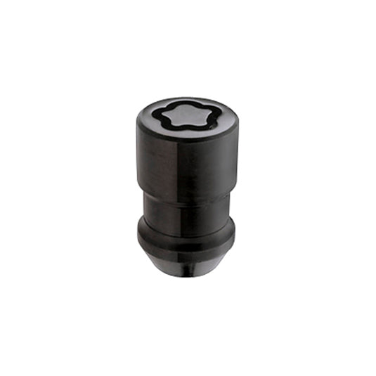 McGard Wheel Lock Nut Set - 5pk. (Cone Seat) 1/2-20 / 3/4 &13/16 Dual Hex / 1.46in. Length - Black