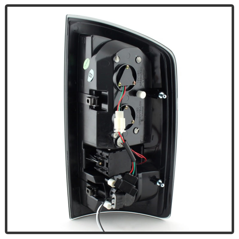 Load image into Gallery viewer, Spyder Dodge Ram 07-08 1500/Ram 07-09 2500/3500 LED Tail Lights Black Smoke ALT-YD-DRAM06-LED-BSM
