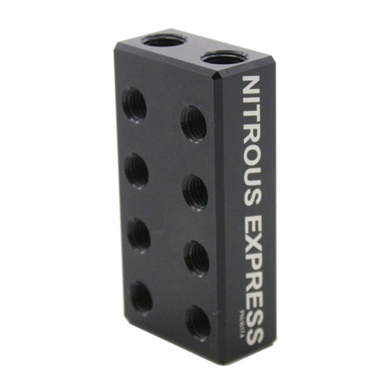 Load image into Gallery viewer, Nitrous Express 2 Inlet 16 Outlet Nitrous/Fuel Distribution Block
