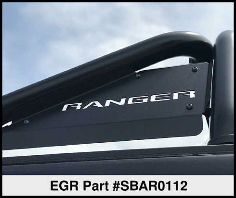 Load image into Gallery viewer, EGR 2019+ Ford Ranger Black Powder Coat S-Series Sports Bar (w/o Side Plates)
