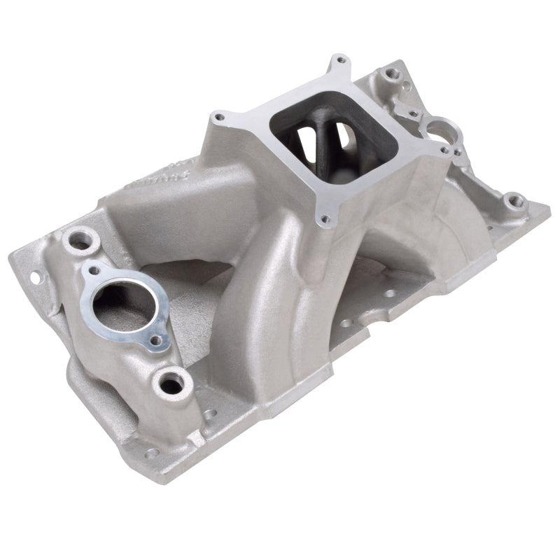Load image into Gallery viewer, Edelbrock Super Victor SBC Manifold for GM Cast Iron Vortec Heads (Race Manifold)
