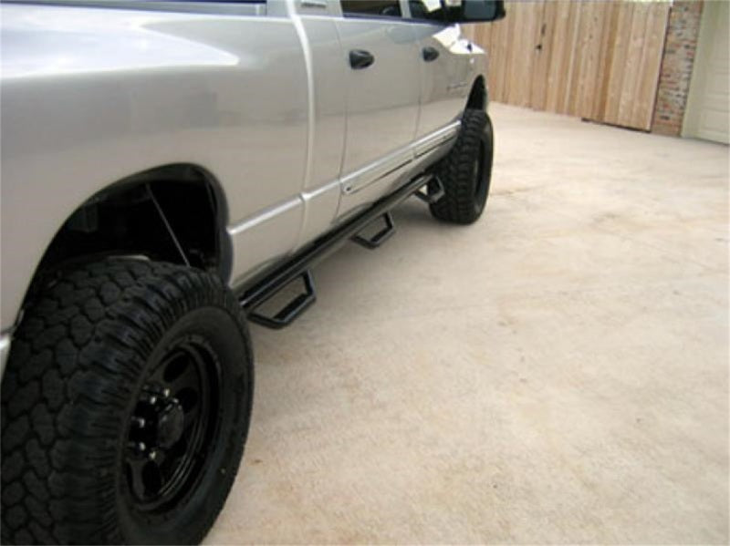 Load image into Gallery viewer, N-Fab Nerf Step 10-17 Dodge Ram 2500/3500 Mega Cab 6.4ft Bed - Gloss Black - Bed Access - 3in
