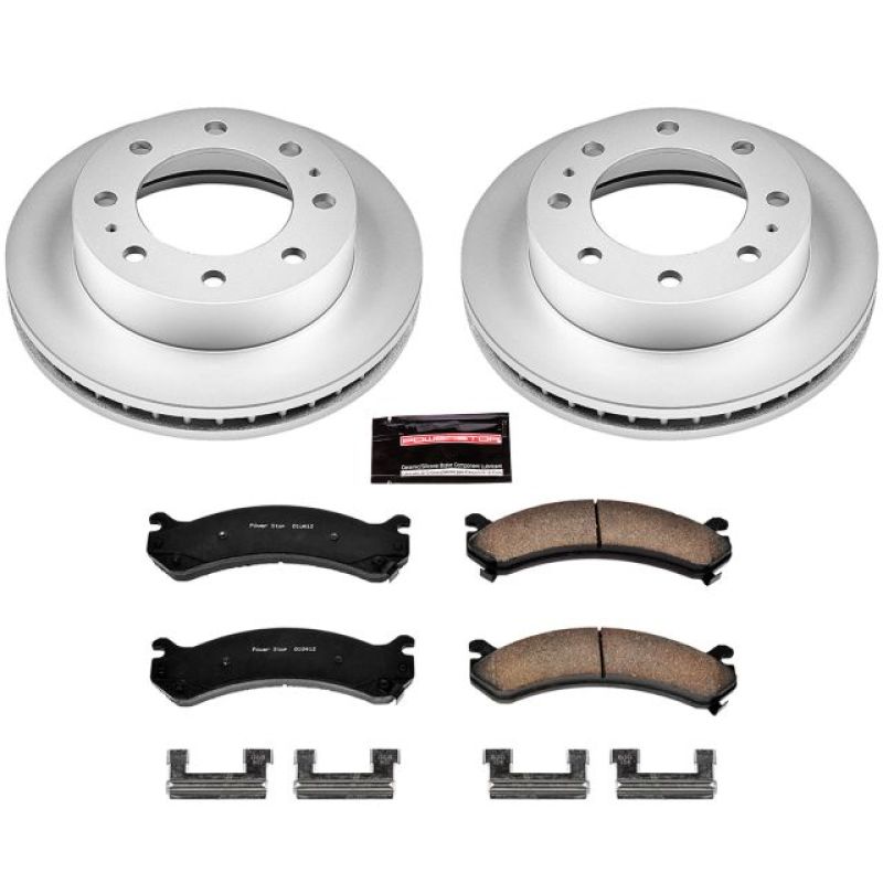 Load image into Gallery viewer, Power Stop 02-04 Chevrolet Avalanche 2500 Front Z17 Evolution Geomet Coated Brake Kit
