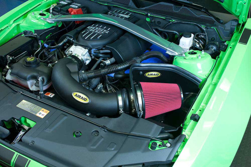 Load image into Gallery viewer, Airaid 12-13 Ford Mustang Boss 302 MXP Intake System w/ Tube (Oiled / Red Media)
