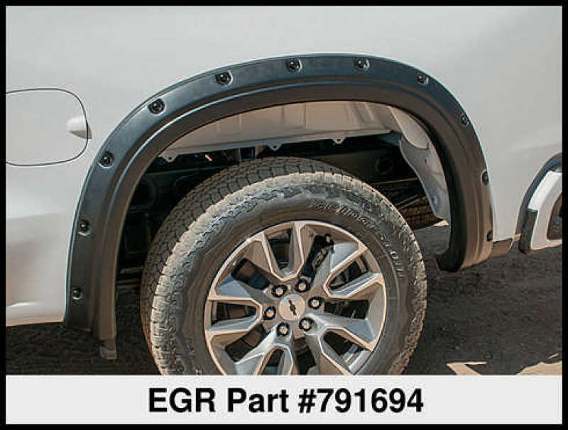 Load image into Gallery viewer, EGR 2019 Chevy 1500 Bolt-On Style Fender Flares - Set - Black
