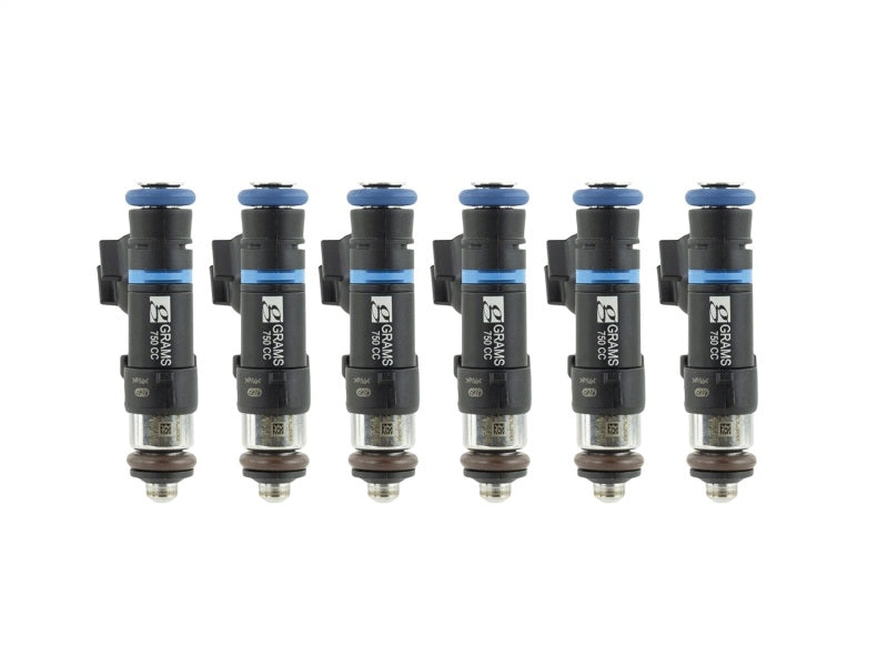 Load image into Gallery viewer, Grams Performance Nissan R32/R34/RB26DETT (Top Feed Only 11mm) 750cc Fuel Injectors (Set of 6)
