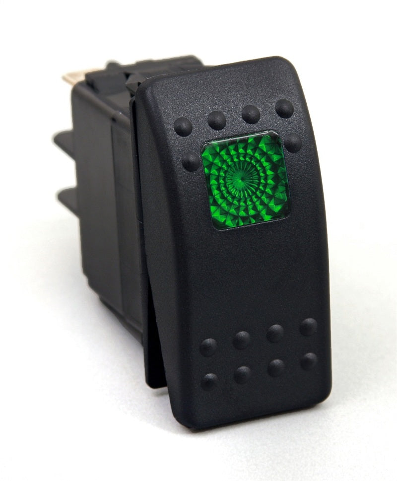 Load image into Gallery viewer, Daystar Rocker Switch Green Light 20 AMP Single Pole
