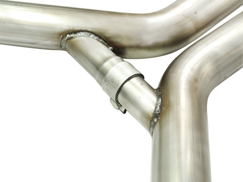 Load image into Gallery viewer, aFe MACHForce XP Exhaust 3in Stainless Stee CB/10-13 Chevy Camaro V8-6.2L (td) (pol tip)
