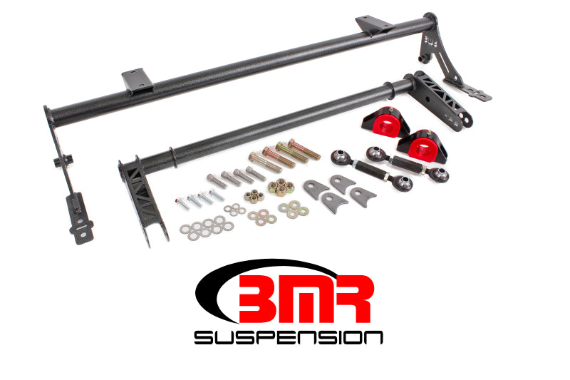 Load image into Gallery viewer, BMR 05-14 S197 Mustang Rear Bolt-On Hollow 35mm Xtreme Anti-Roll Bar Kit (Poly) - Black Hammertone
