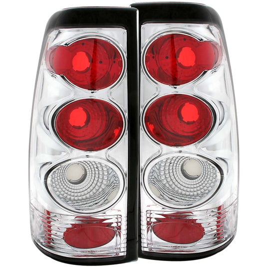 ANZO 1999-2002 Chevrolet Silverado 1500 Taillights Chrome