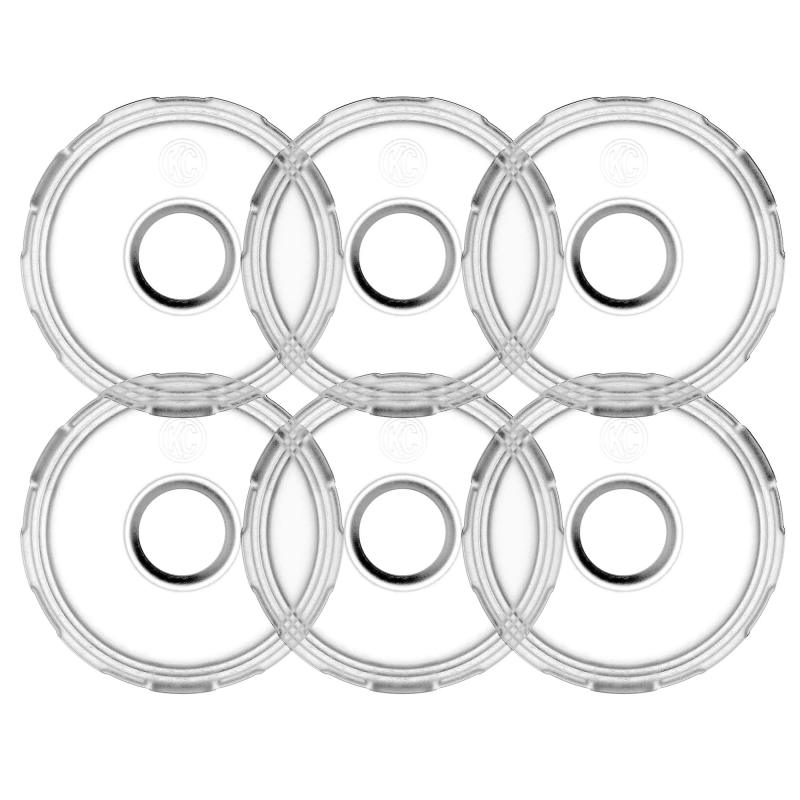 Load image into Gallery viewer, KC HiLiTES Cyclone V2 LED - Replacement Lens - Diffused - 6-PK
