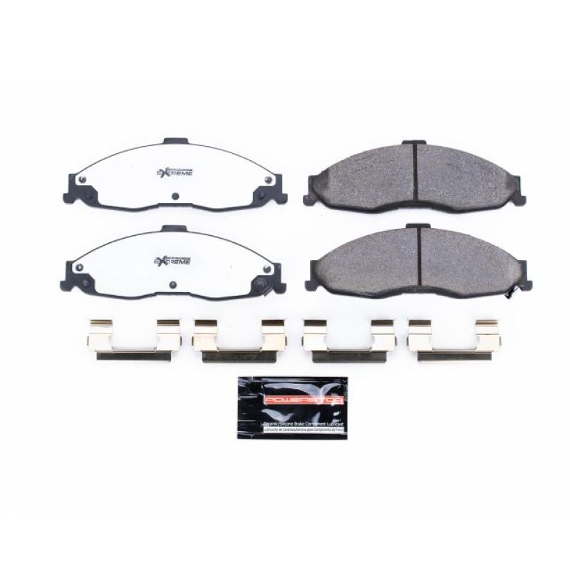 Load image into Gallery viewer, Power Stop 98-02 Chevrolet Camaro Front Z26 Extreme Street Brake Pads w/Hardware
