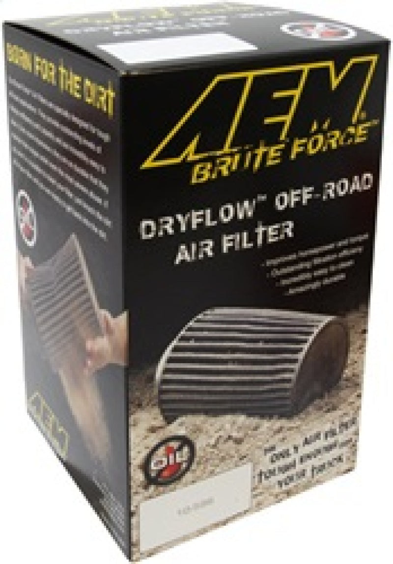 Load image into Gallery viewer, AEM 3.5 in x 9 in Dryflow Conical Air Filter

