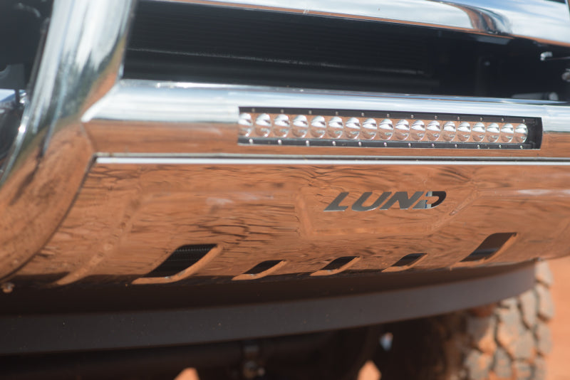 Load image into Gallery viewer, Lund 04-18 Ford F-150 (Excl. Heritage) Bull Bar w/Light &amp; Wiring - Polished
