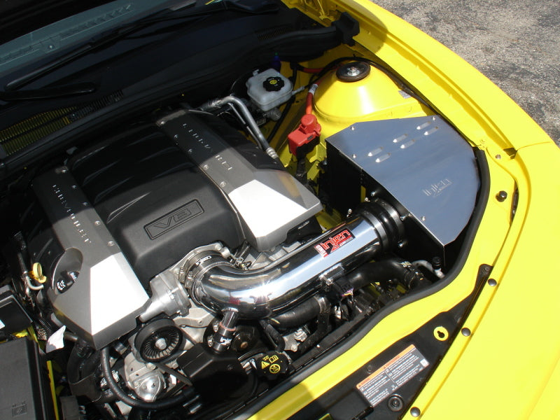 Load image into Gallery viewer, Injen 10 Camaro 6.2L V8 Polished Power-Flow Short Ram Air Intake System

