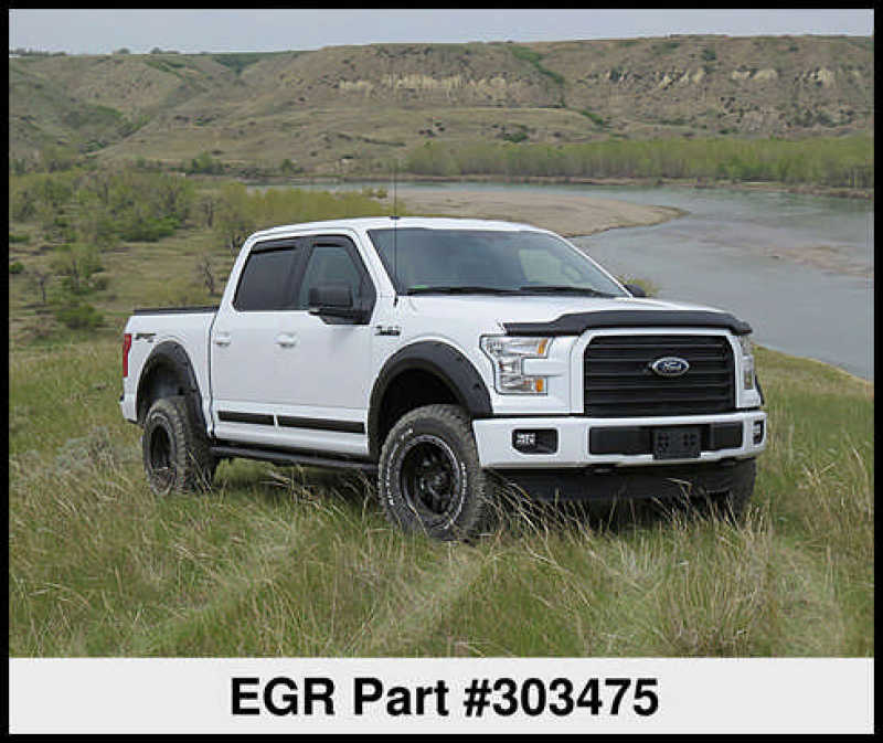 Load image into Gallery viewer, EGR 15+ Ford F150 Superguard Hood Shield - Matte (303475)
