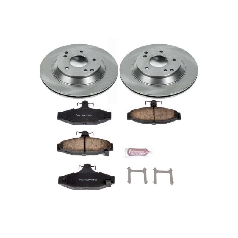 Load image into Gallery viewer, Power Stop 88-96 Chevrolet Corvette Rear Autospecialty Brake Kit

