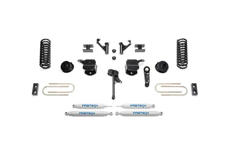 Load image into Gallery viewer, Fabtech 13-18 Ram 3500 4WD 5in Basic Kit w/Perf Shks
