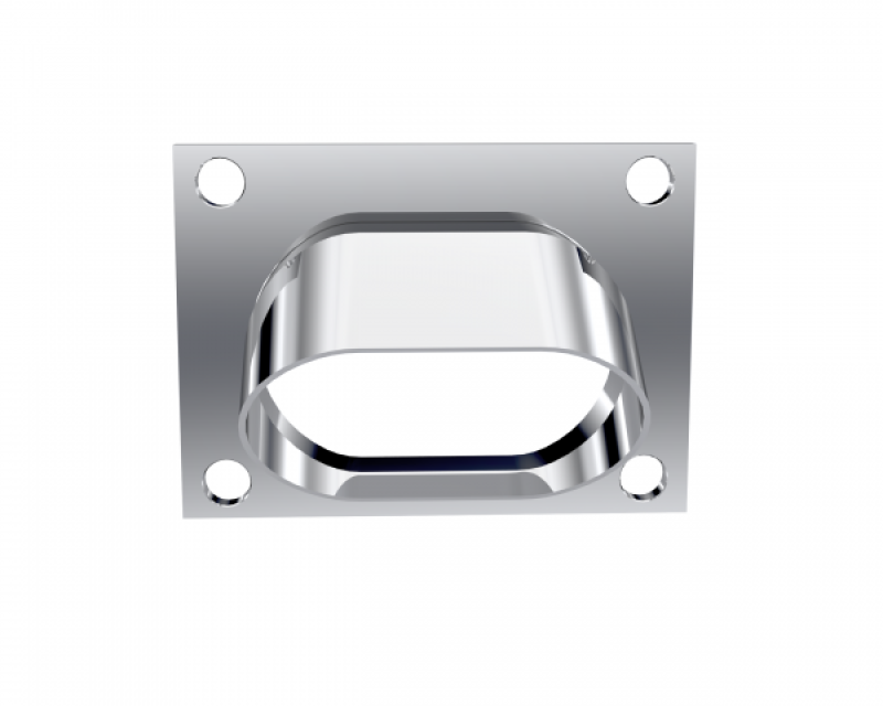 Load image into Gallery viewer, QTP Bolt-On QTEC Low Profile Oval Turn Down
