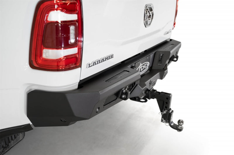 Load image into Gallery viewer, Addictive Desert Designs 19-20 Ram 2500/3500 Bomber HD Rear Bumper w/ Sensor Mounts
