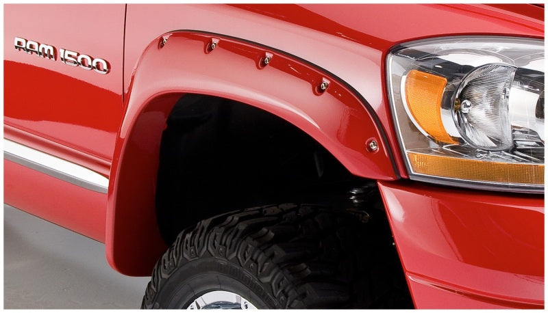 Load image into Gallery viewer, Bushwacker 02-08 Dodge Ram 1500 Fleetside Pocket Style Flares 4pc 75.9/76.3/97.9in Bed - Black
