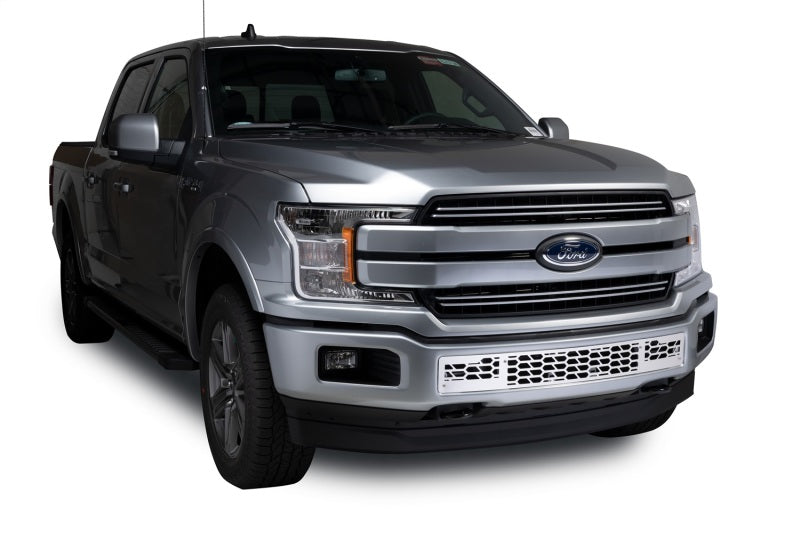 Load image into Gallery viewer, Putco 18-20 Ford F-150 - Hex Shield Style - Polished SS Bumper Grille Inserts
