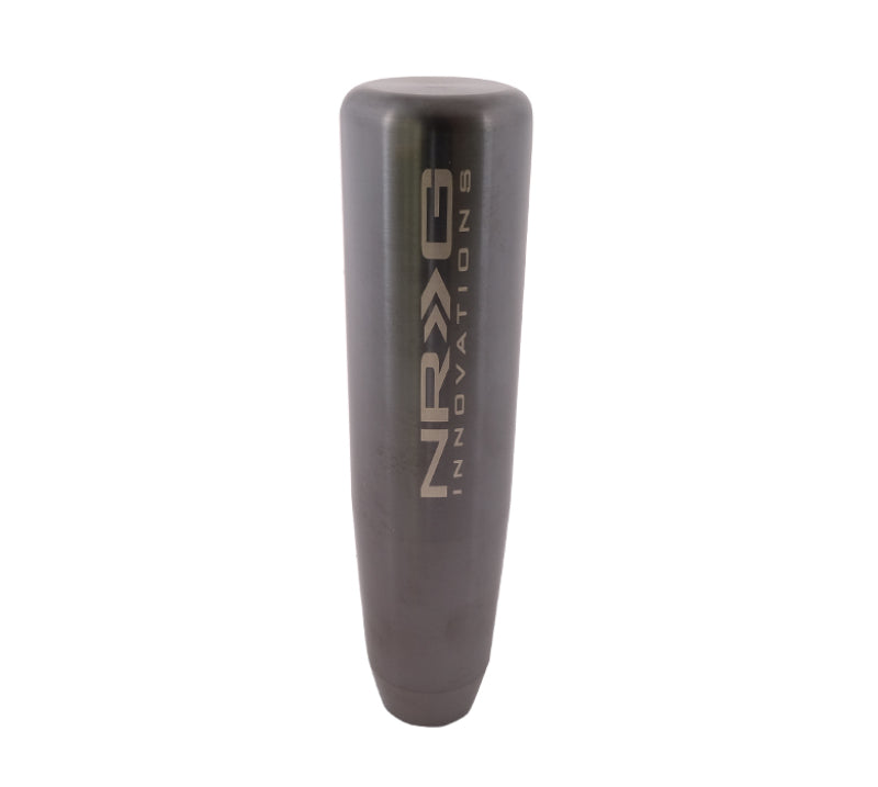 Load image into Gallery viewer, NRG Universal Short Shifter Knob - 5in. Length / Heavy Weight 1.27Lbs. - Black Chrome
