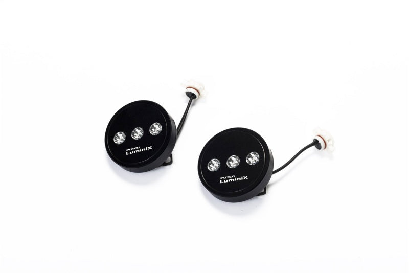 Load image into Gallery viewer, Putco 07-09 Jeep Wrangler JK - Luminix High Power LED Fog Lamps (w/ H10 Harness) - 1 Pair - 2400LM
