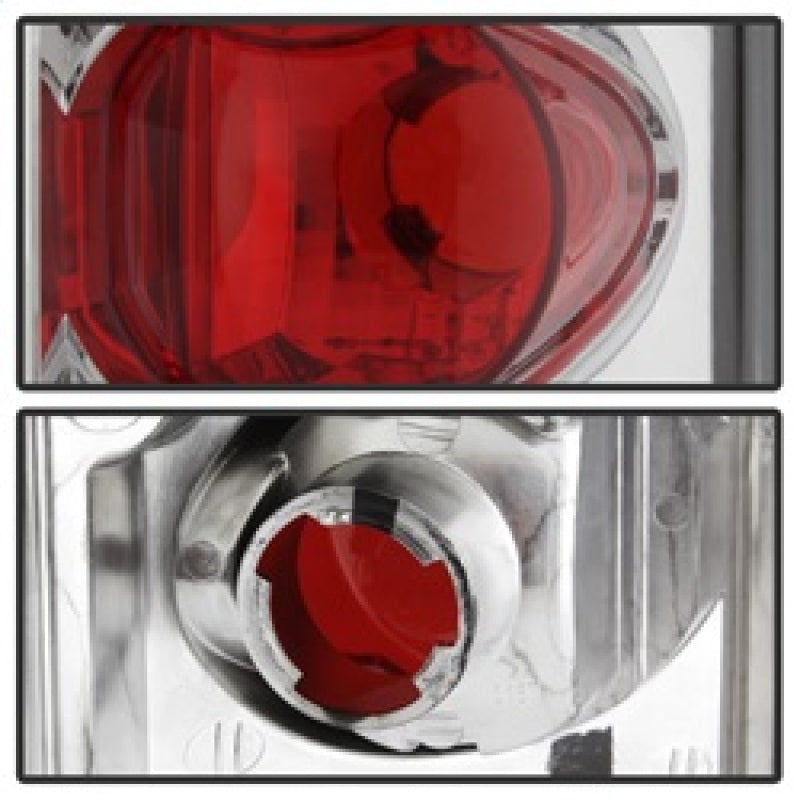 Load image into Gallery viewer, Spyder Ford F150 87-96/Ford Bronco 88-96 Euro Style Tail Lights Chrome ALT-YD-FF15089-C
