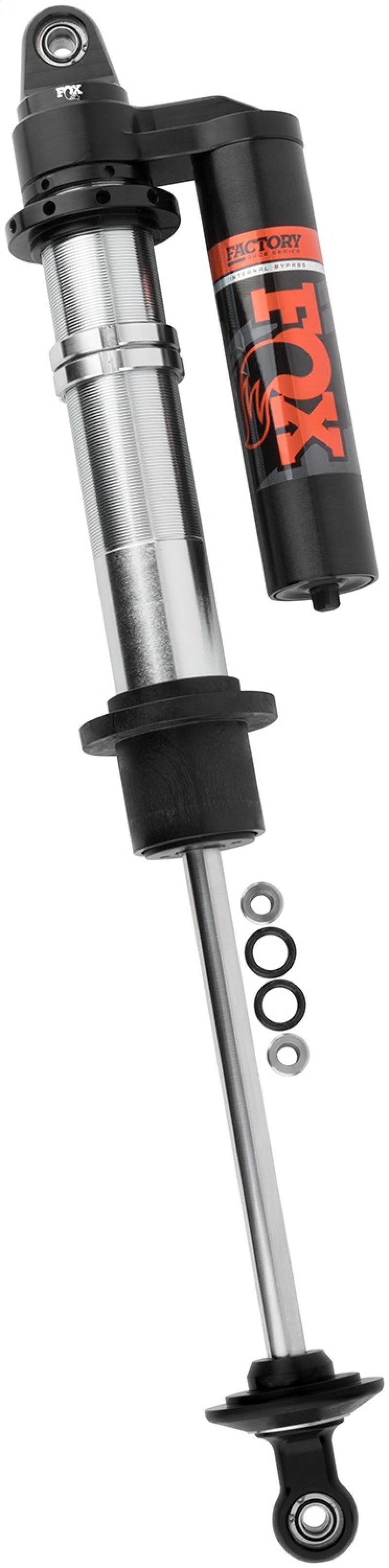 Load image into Gallery viewer, Fox 2.5 Factory Series 12in. Int. Bypass P/B Res. Coilover Shock 7/8in. Shaft (Custom Valving) - Blk
