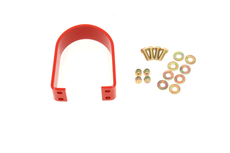 Load image into Gallery viewer, BMR 05-14 S197 Mustang BMR Rear Tunnel Brace Loop Upgrade - Red
