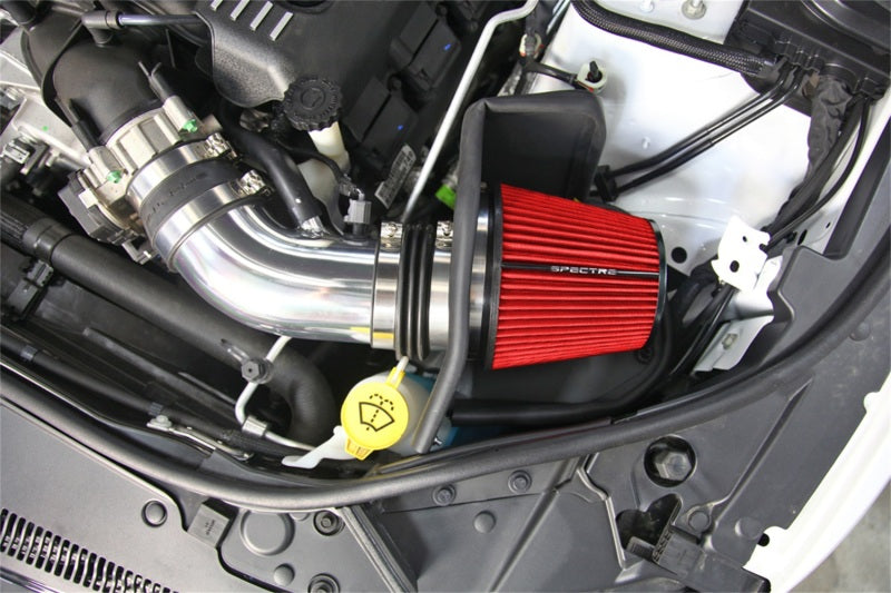 Load image into Gallery viewer, Spectre 12-18 Jeep Grand Cherokee V8-6.4L F/I Air Intake Kit - Polished w/Red Filter
