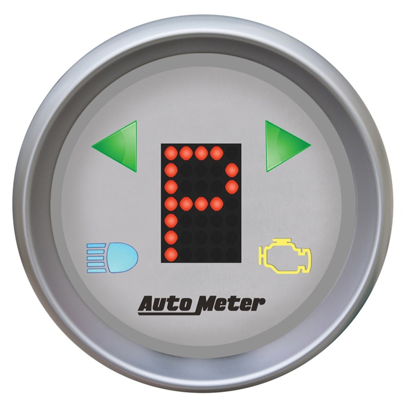 Load image into Gallery viewer, Autometer Ultra-Lite 2-1/16in (P/R/N/D/L/OD/O/5/4/3/2/1) Digital Gear Position Gauge

