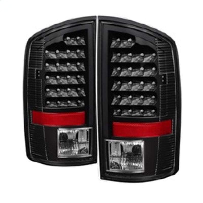 Load image into Gallery viewer, xTune Dodge Ram 02-06 1500 / Ram 2500/3500 03-06 LED Tail Light Black ALT-JH-DR02-LED-BK
