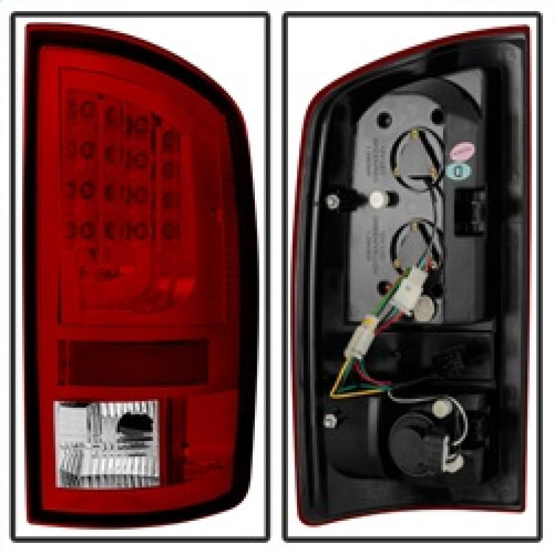 Load image into Gallery viewer, Spyder Dodge Ram 02-06 1500 Version 2 LED Tail Light - Red Clear ALT-YD-DRAM02V2-LED-RC
