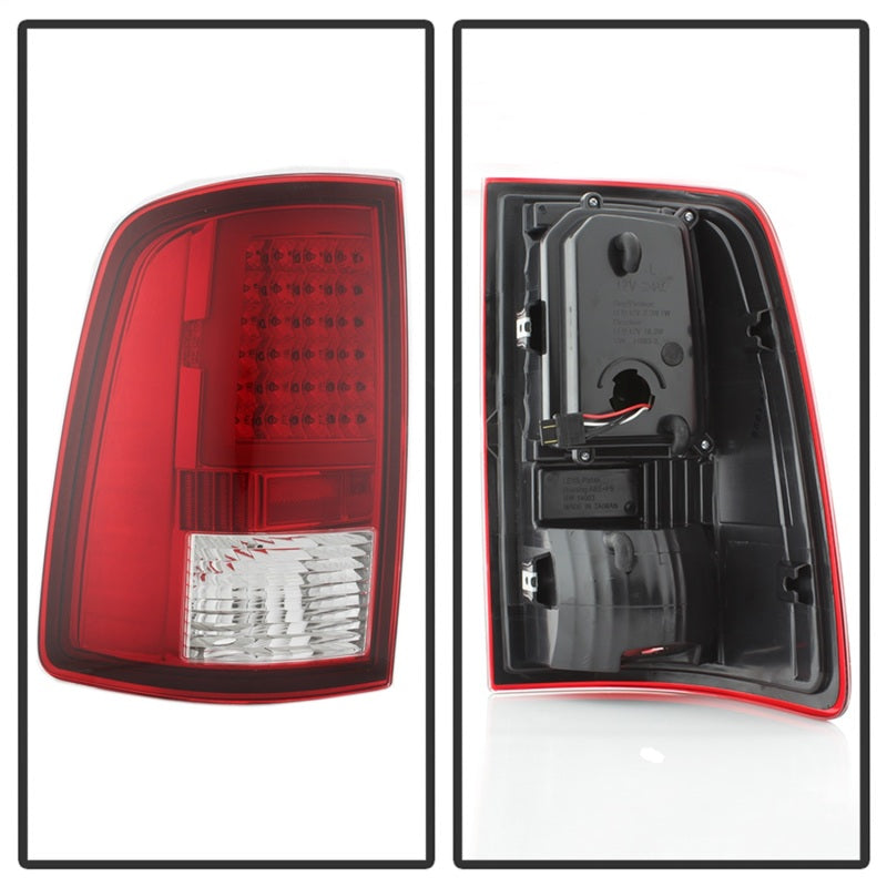 Load image into Gallery viewer, xTune Dodge Ram 1500 09-16 LED Tail Lights Incandescent Model Only - Red Clear ALT-ON-DR09-LBLED-RC
