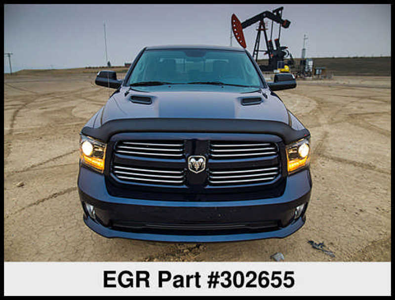 Load image into Gallery viewer, EGR 09-13 Dodge Ram Pickup Superguard Hood Shield - Matte (302655)
