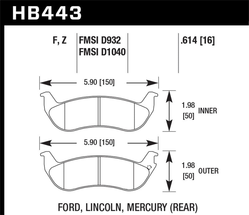 Load image into Gallery viewer, Hawk HPS Street Brake Pads
