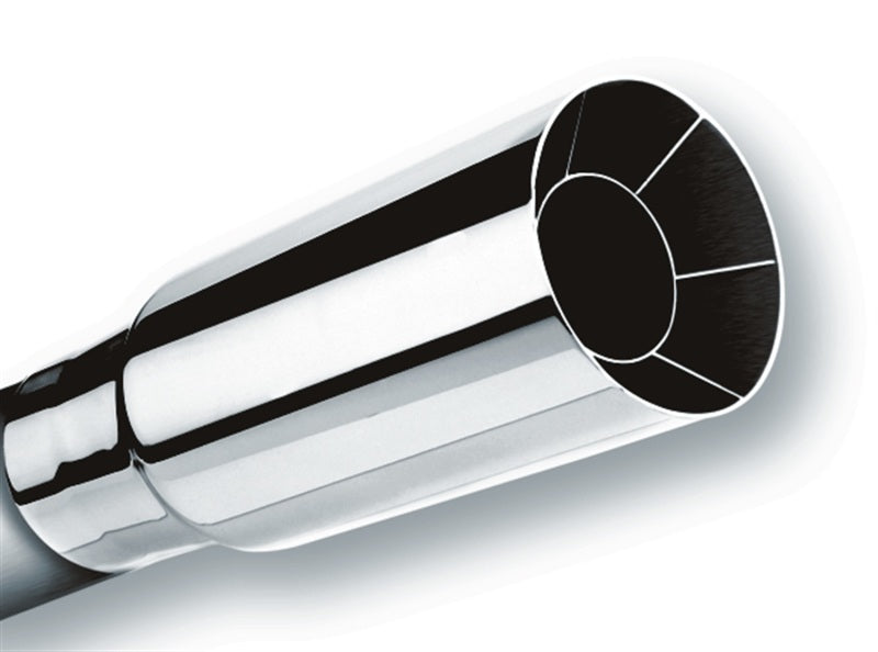 Load image into Gallery viewer, Borla Universal Polished Tip Single Round Intercooled (inlet 2in. Outlet 2 1/2in)
