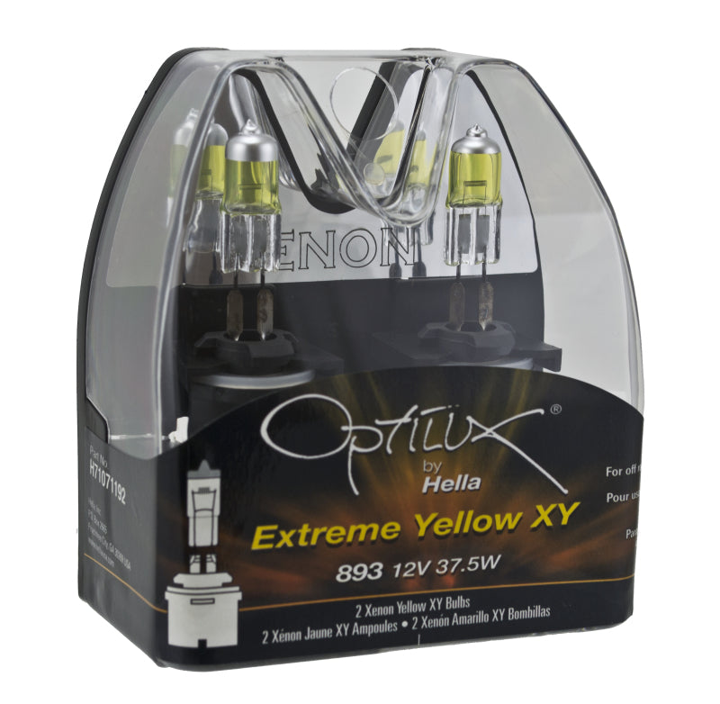 Load image into Gallery viewer, Hella Optilux 893 12V 37.5W Extreme Yellow Bulbs (Pair)

