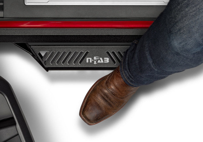 Load image into Gallery viewer, N-Fab Predator Pro Step System 15-17 GMC/Chevy Canyon/Colorado Ext Cab - Tex. Black
