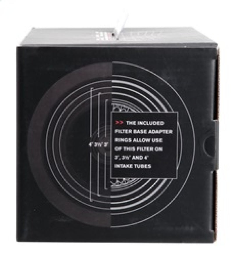 Load image into Gallery viewer, Spectre Adjustable Conical Air Filter 9-1/2in. Tall (Fits 3in. / 3-1/2in. / 4in. Tubes) - Black

