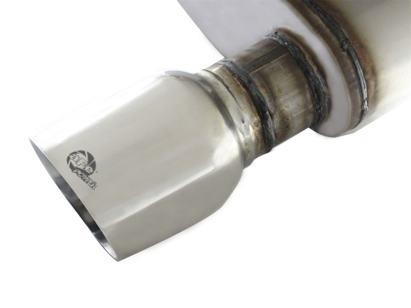 Load image into Gallery viewer, aFe MACHForce XP Exhaust 11-14 Ford Mustang GT V8-5.0L 3in. SS Axle-Back w/Polished Tips
