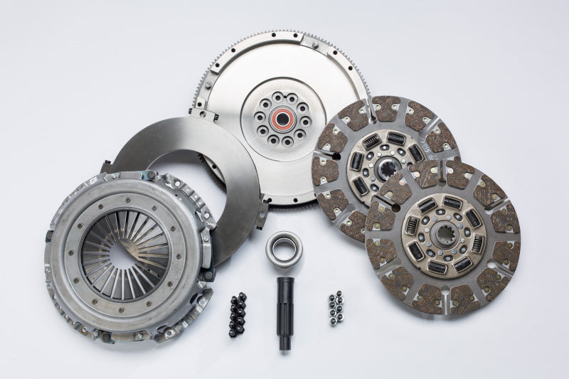 Load image into Gallery viewer, South Bend Clutch 08-09 Ford 6.4L ZF-6 Street Dual Disc Clutch Kit
