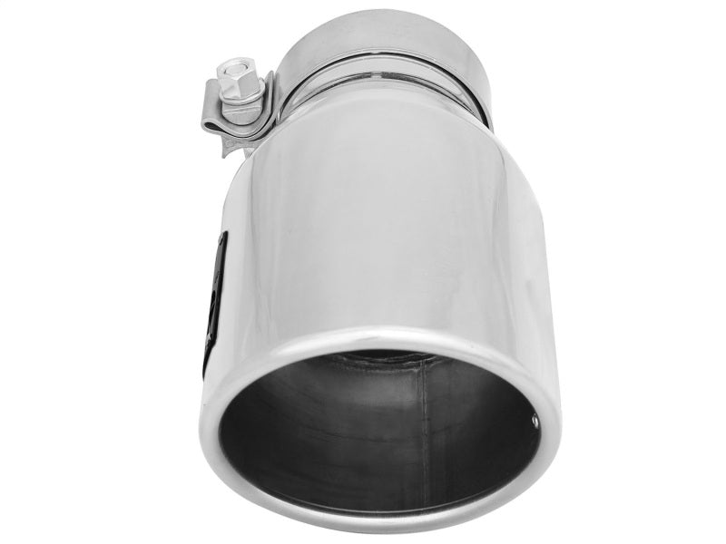 Load image into Gallery viewer, aFe MACH Force-Xp 3in Inlet x 4-1/2in Outlet x 9in Length 304 Stainless Steel Exhaust Tip
