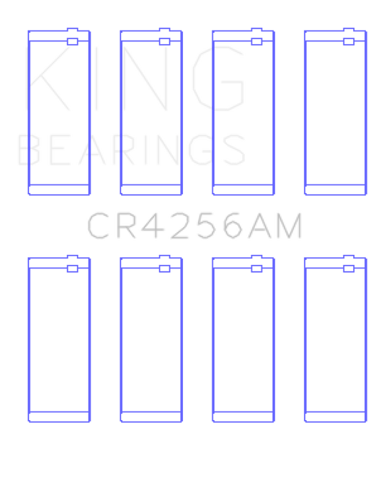 King Chrysler 148/148 Turbo DOHC 16V/Jeep 148 DOHC 16V Rod Bearing Set - Size +0.25mm