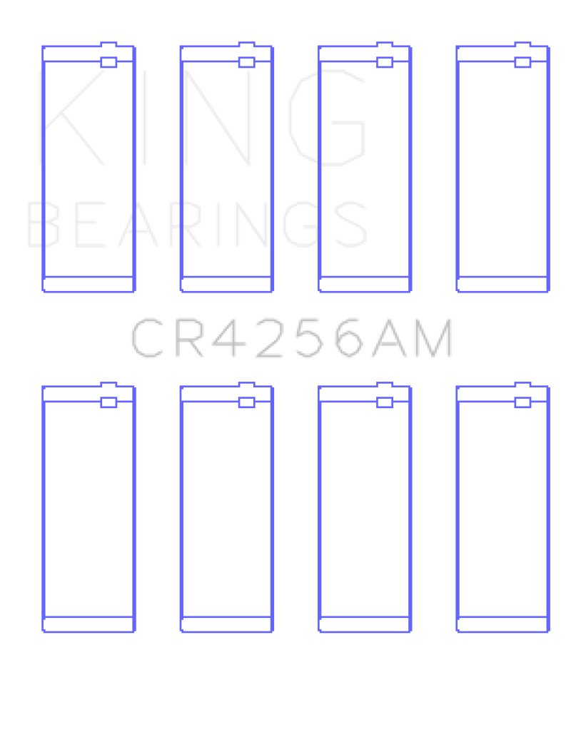 Load image into Gallery viewer, King Engine Bearings Chrysler 148/148 Turbo DOHC 16V/Jeep 148 DOHC 16V Rod Bearing Set - Size STD
