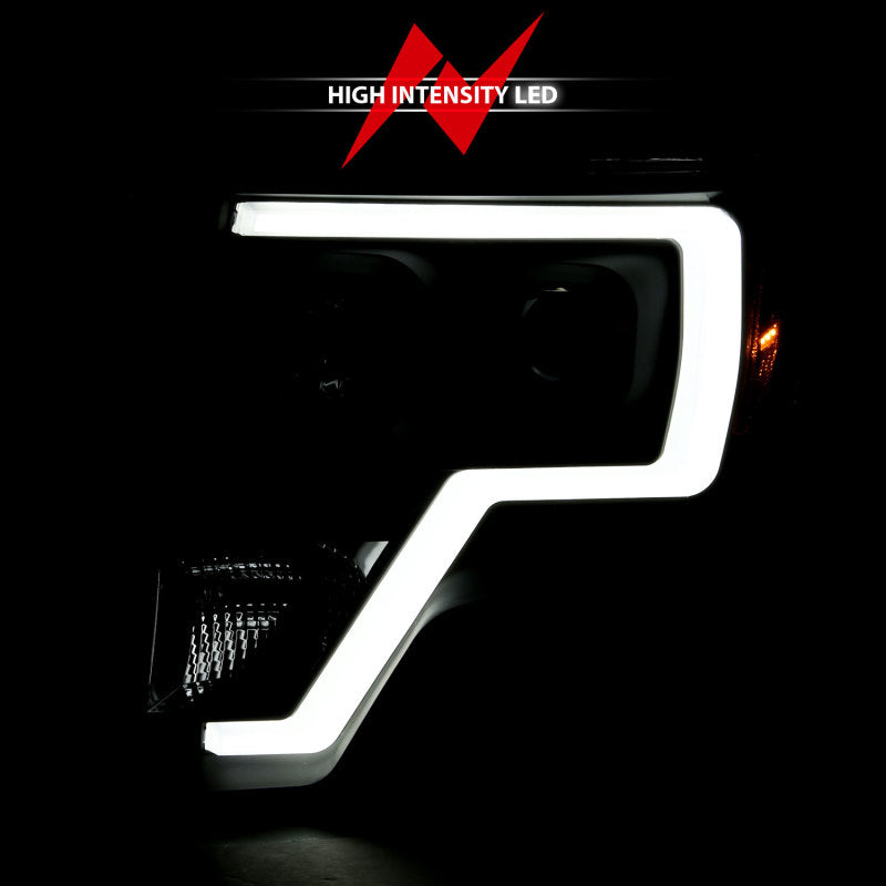 Load image into Gallery viewer, ANZO 2009-2014 Ford F-150 Projector Light Bar H.L Black Amber
