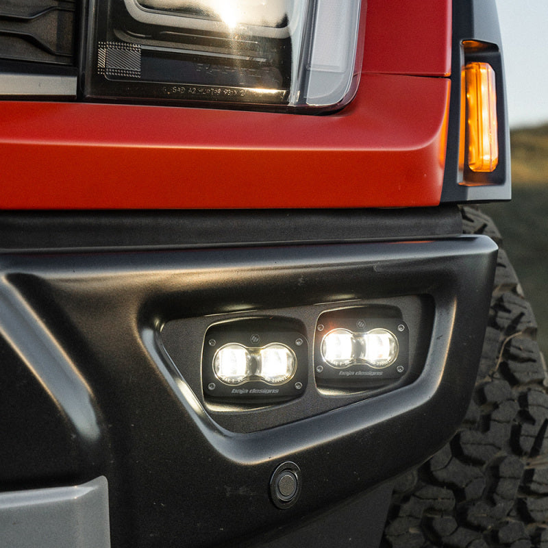 Load image into Gallery viewer, Baja Designs 21-22 Ford F-150 Raptor S2 SAE Dual Fog Pocket Light Kit - Clear
