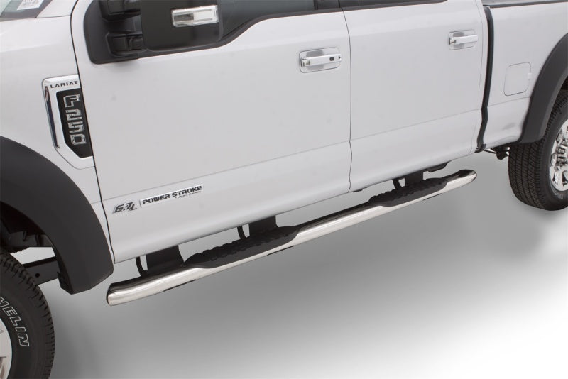 Load image into Gallery viewer, Lund 2019 Ford Ranger 5in. Oval Curved SS Nerf Bars - Polished
